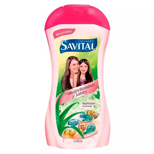 Shampoo Savital Multivitaminas X 550ml