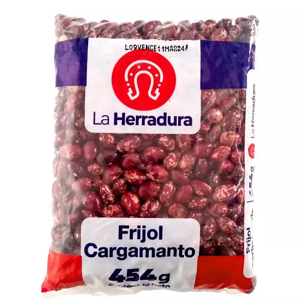 Frijol La Herradura Cargamanto Rojo X 454gr