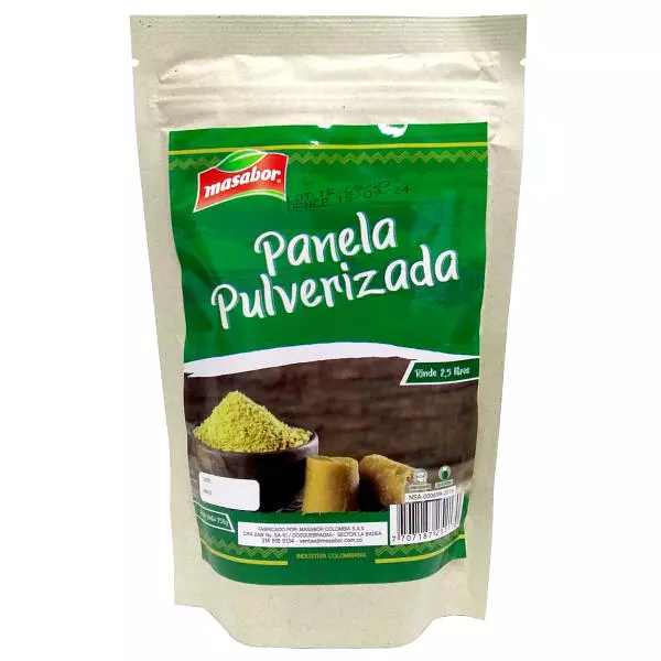 Panela Pulverizada Masabor X 250gr