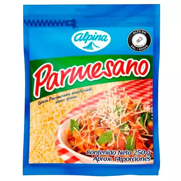 Queso Parmesano Alpina X 250gr