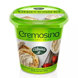 Queso Crema Cremosino Alpina X 380gr