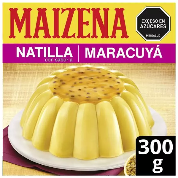 Natilla Maizena Maracuya X 300gr