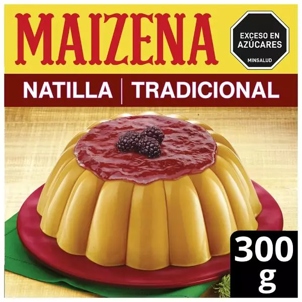 Natilla Maizena Tradicional X 300gr