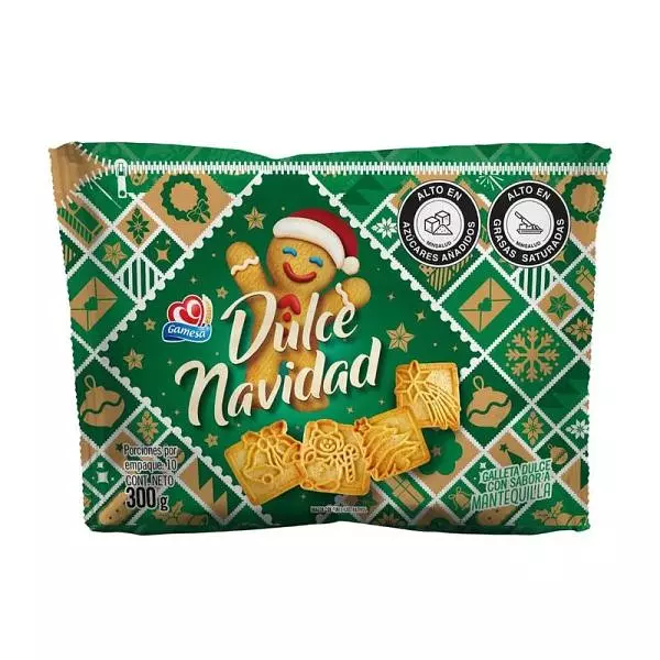 Galletas Dulce Navidad Gamesa X 300gr