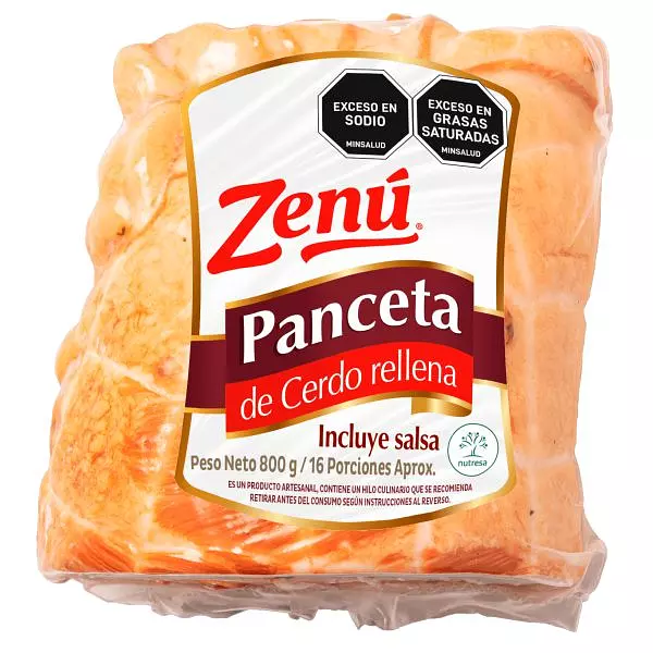 Panceta De Cerdo Rellena Zenú X 800gr