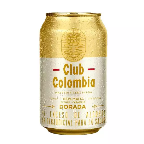 Cerveza Club Colombia Dorada X 330ml