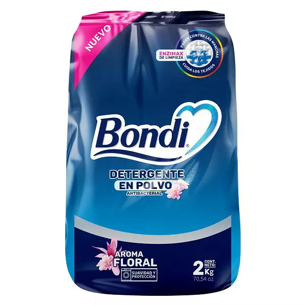 Detergente Bondi Floral X 2 Kg