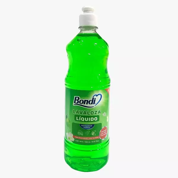 Lavaplatos Liquido Bondi Manzana Verde X 1000ml