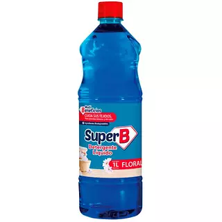Detergente Liquido Super B Floral X 1000ml