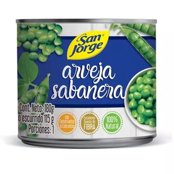 Arveja San Jorge Sabanera X 180gr