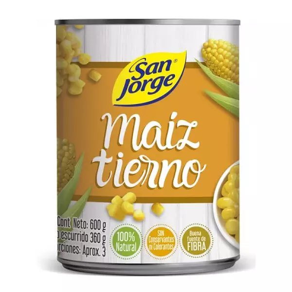 Maíz Tierno San Jorge X 600gr