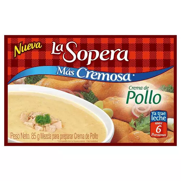 Crema La Sopera Pollo 6 Porciones