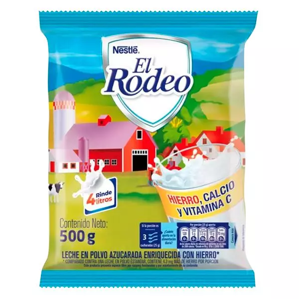 Leche En Polvo El Rodeo X 500gr