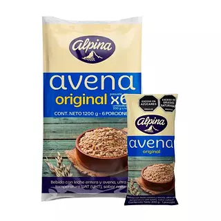 Avena Alpina Original X 200g 6 Unidades