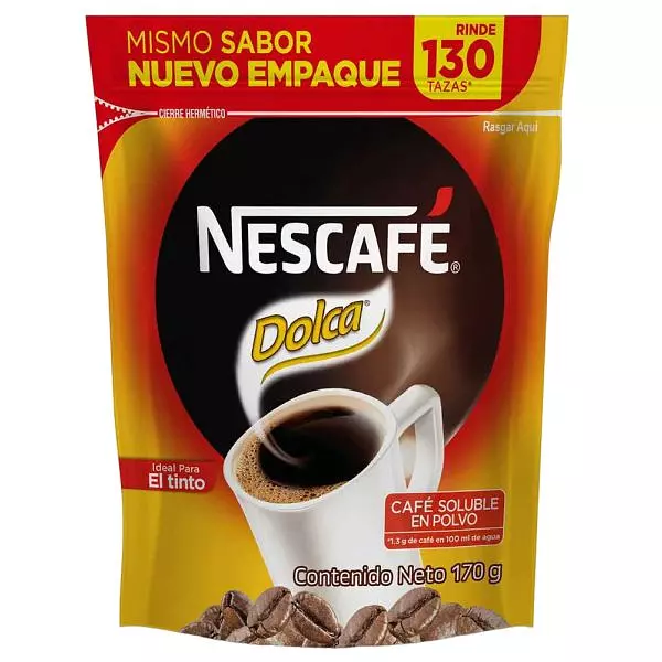 Café Nescafé Dolca X 170gr D/P