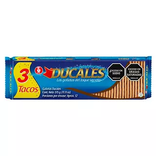 Galletas Ducales 3 Tacos