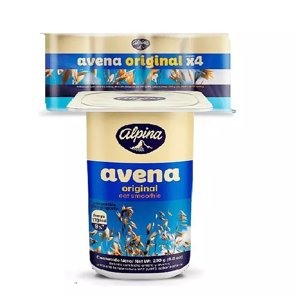 Avena Alpina Original X 250g 4 Unidades