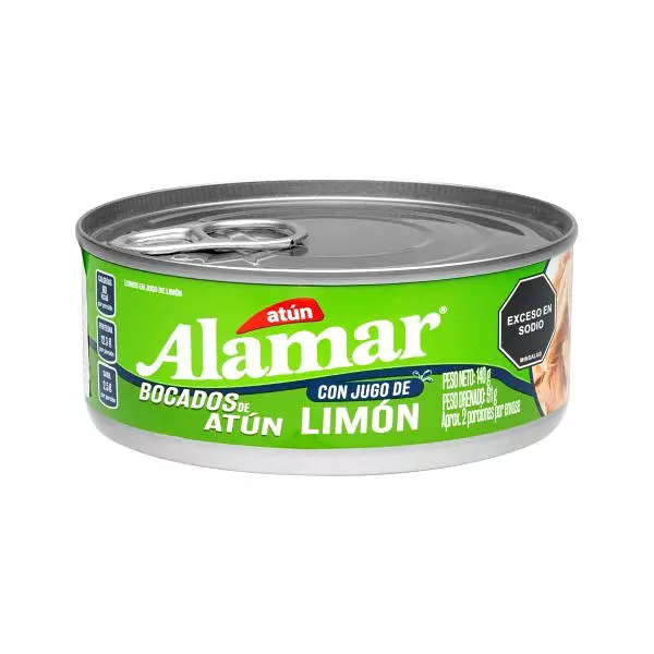 Atún Alamar Bocados Con Jugo De Limón X 140gr