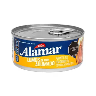 Atún Alamar Lomos De Atún Ahumado X 140gr