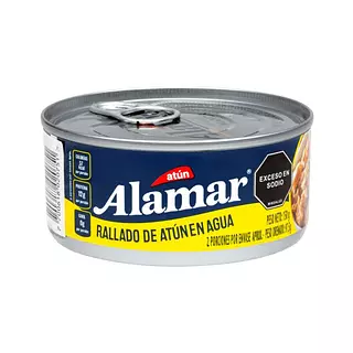 Atún Alamar Rallado En Agua X 150gr