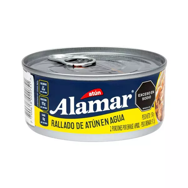 Atún Alamar Rallado En Agua X 150gr