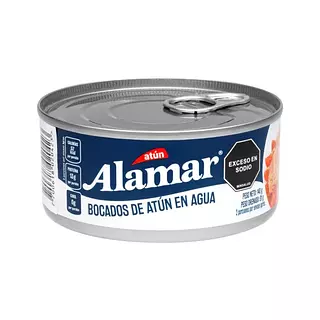 Atún Alamar Bocados En Agua X 140gr