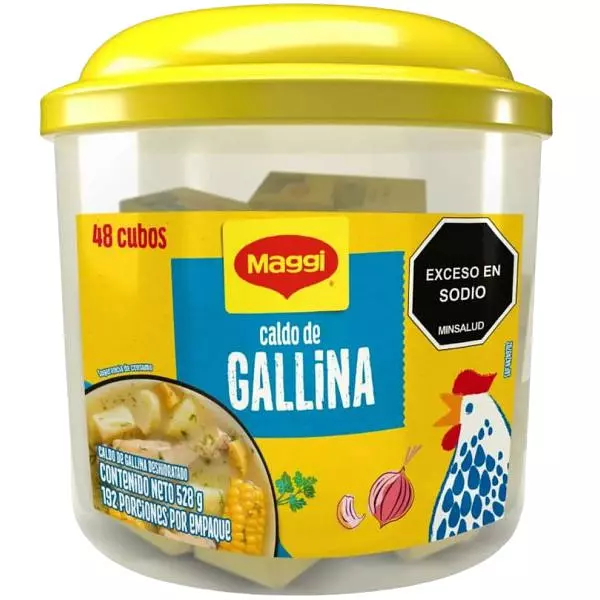 Caldo/Gallina Maggi X 48 Unidades