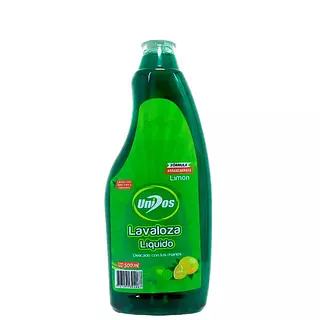 Lavaloza Unidos Liquido Limón X 500ml