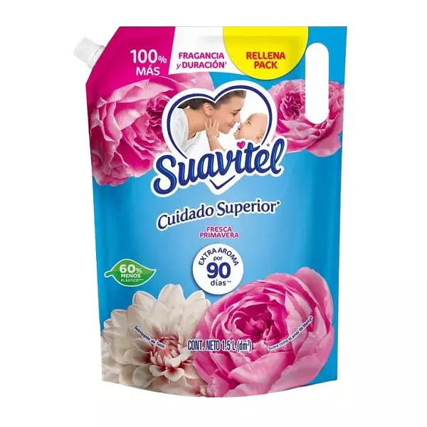 Suavizante Suavitel Fresca Primavera X 1.5 L