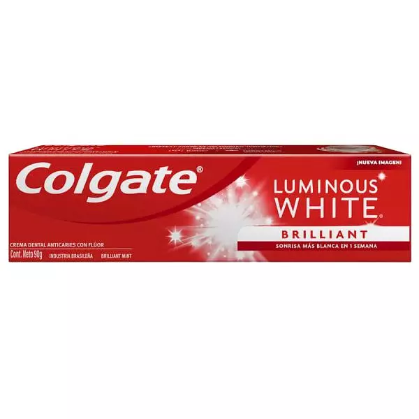 Crema Dental Colgate Luminous White Brilliant X 50ml