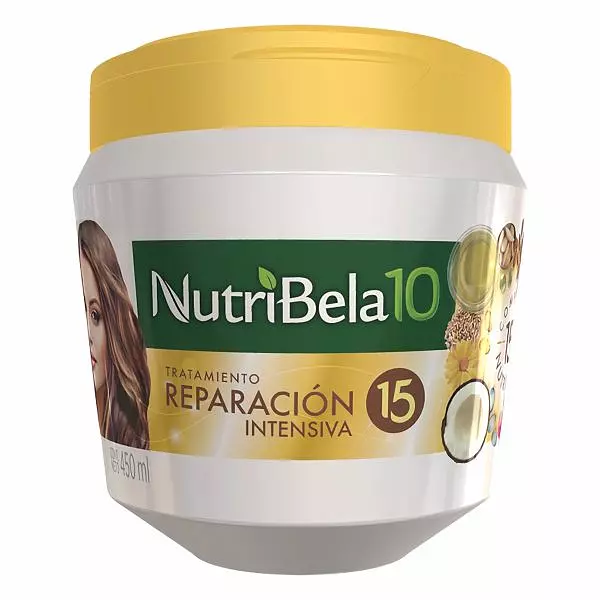 Tratamiento Capilar Nutribela Reparación Intensa X 450ml