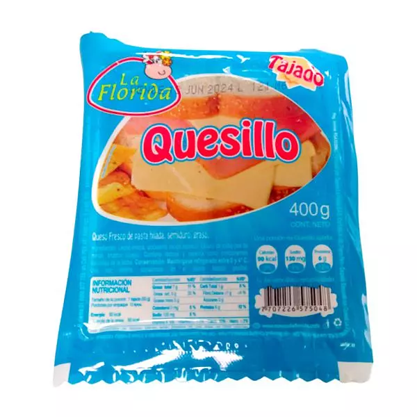 Quesillo La Florida Tajado X 400gr