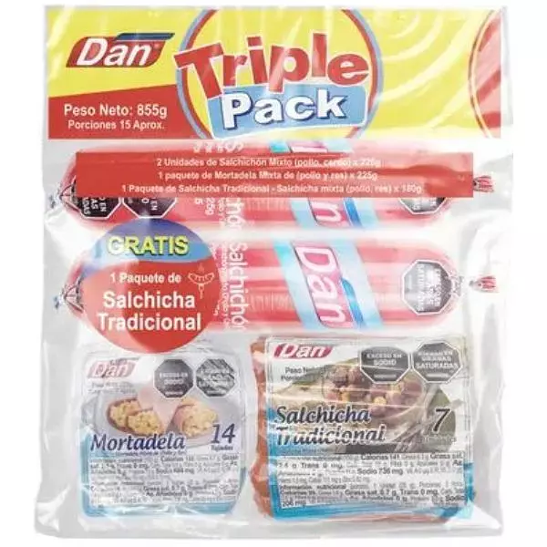 Triple Pack Dan X 882g