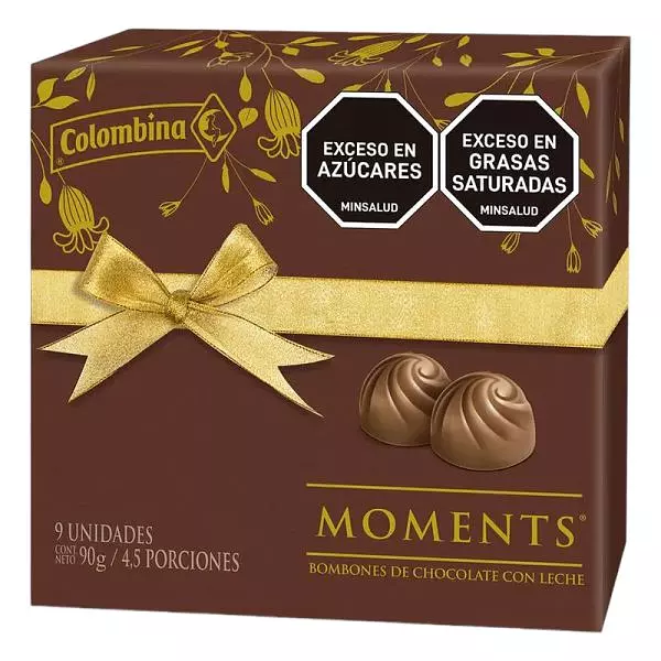 Bombones De Chocolate Moments X 90g