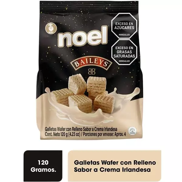 Galletas Noel Wafer Cubitos Baileys 120gr