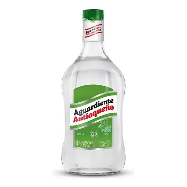 Aguardiente Antioqueño 24° Sin Azúcar X 1750ml