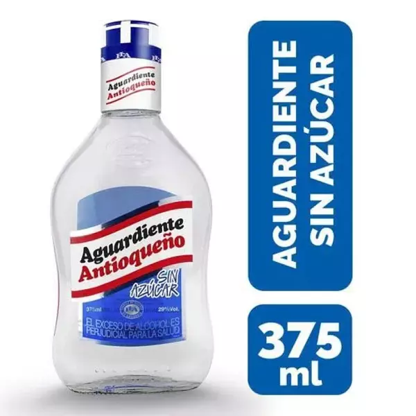 Aguardiente Antioqueño Sin Azúcar X 375ml