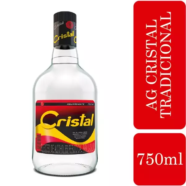 Aguardiente Cristal Tradicional X 750ml