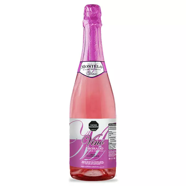 Vino Espumoso Mostelo Rosado X 750ml