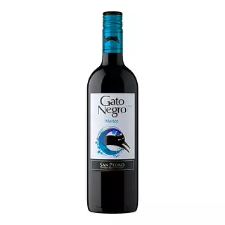 Vino Tinto Gato Negro Merlot X 750ml