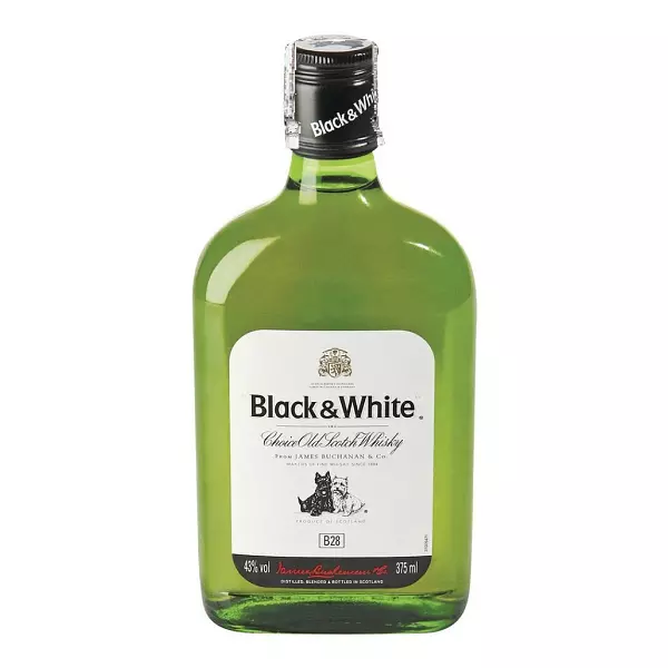 Whisky Black And White X 375ml