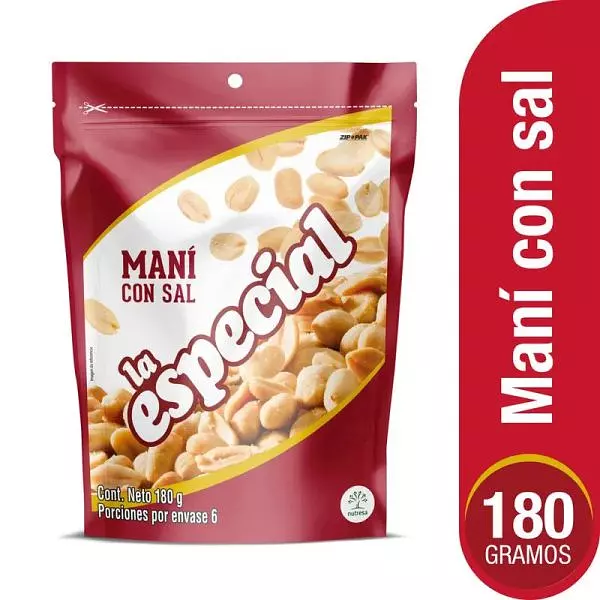 Maní La Especial Sal Doypack X 180gr