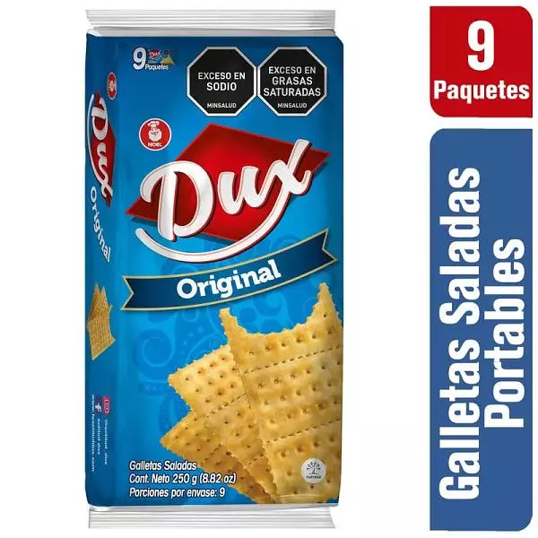 Galleta Dux Original X 9 Paquetes 250gr