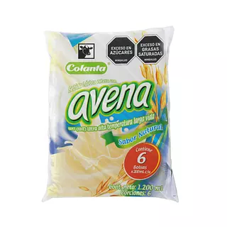 Avena Colanta X 200ml 6 Unidades