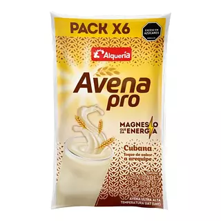 Avena Alquería Pro Cubana X 180g 6 Unidades