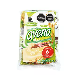 Avena Colanta Canela X 200ml 6 Unidades