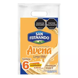 Avena San Fernando X 200ml 6 Unidades