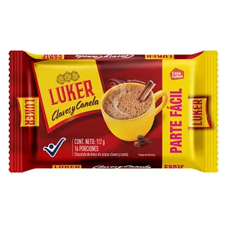 Chocolate Luker Clavos Y Canela X 112gr