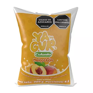 Yagur Colanta Melocotón X 900g