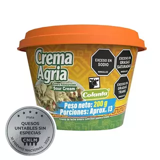 Crema Agria Colanta X 200gr